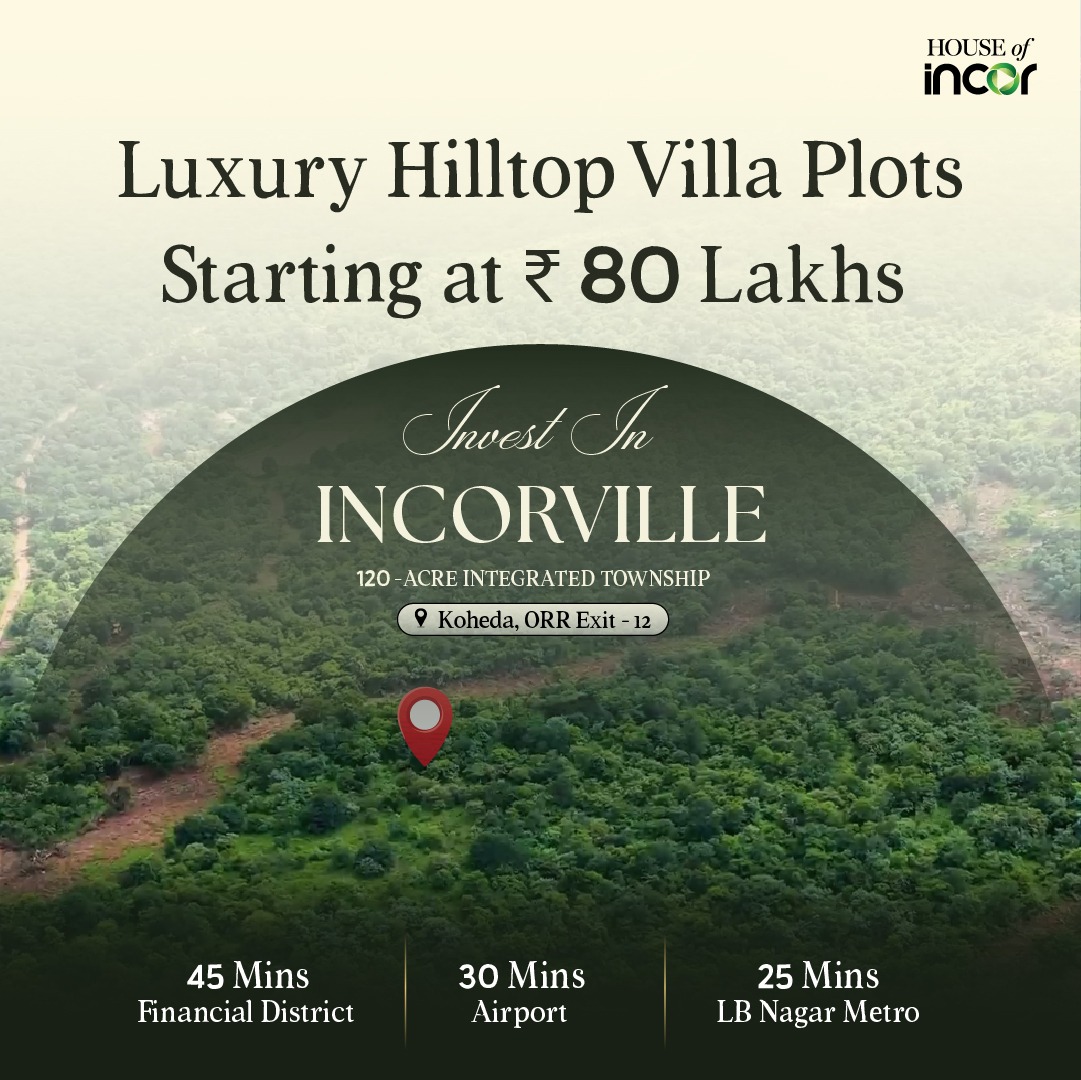 Real estate projects in Hyderabad for NRIs – House of Incor